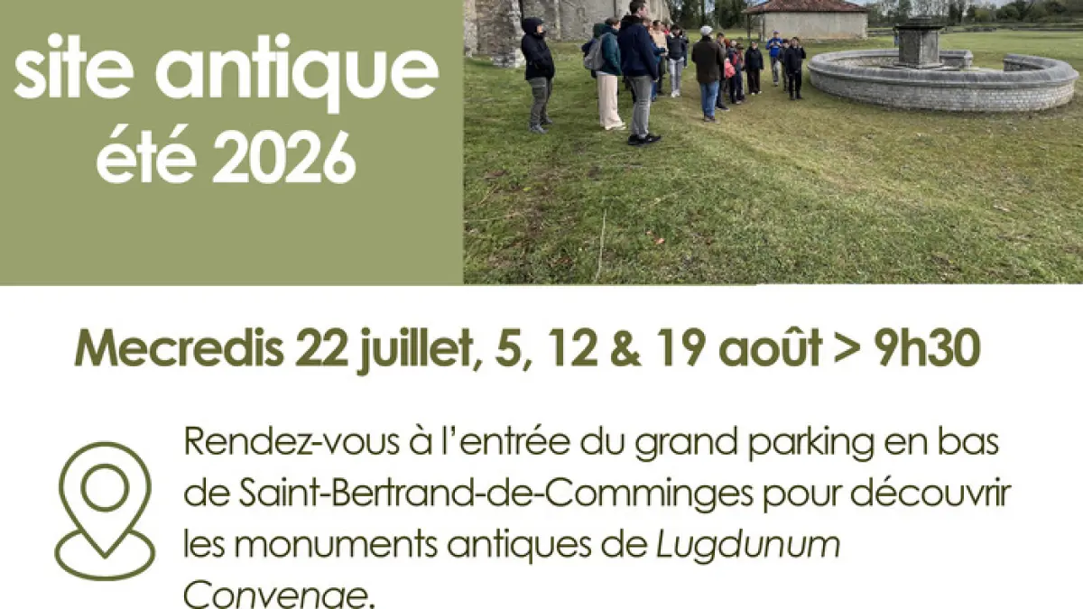 Visites du site antique