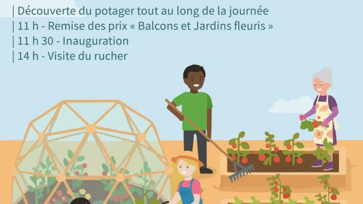 Journée portes ouvertes du potager pédagogique de Survilliers