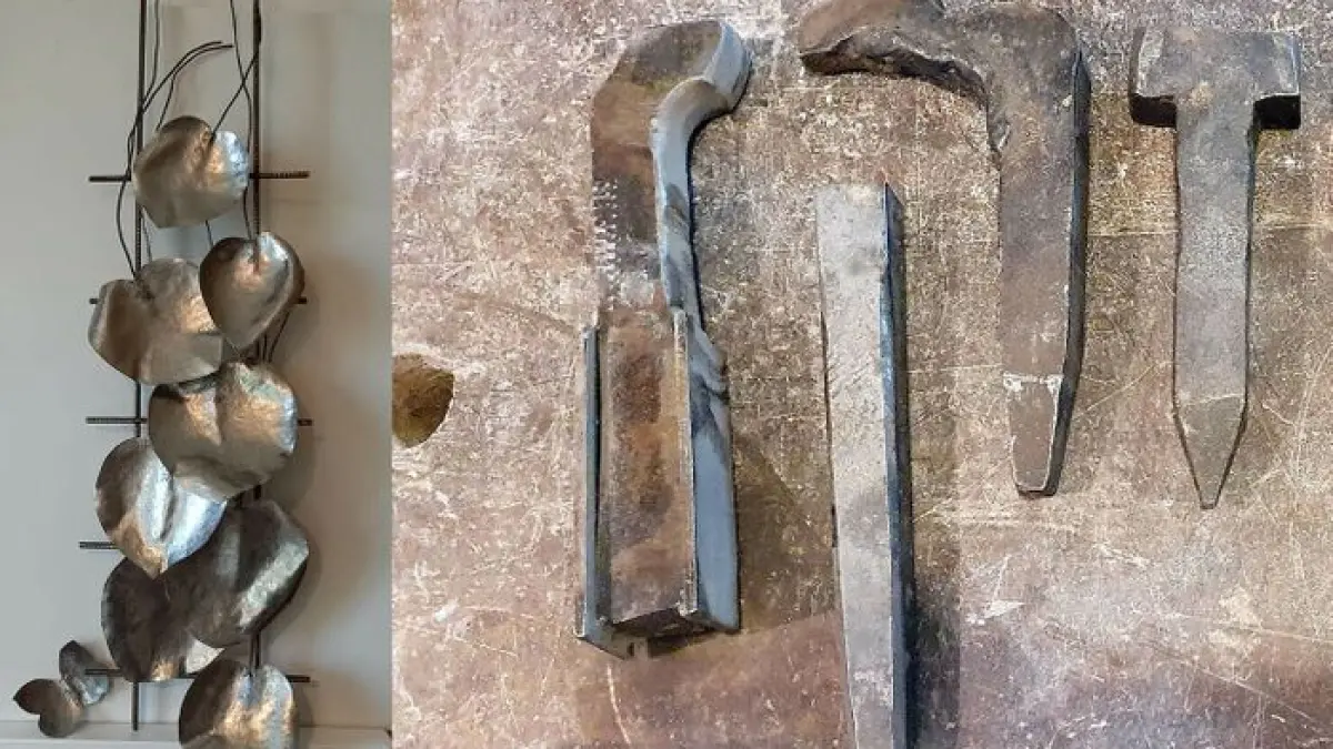 Travail de la feuille de métal à la manière de l'orfèvre / Académie d'art de Meudon