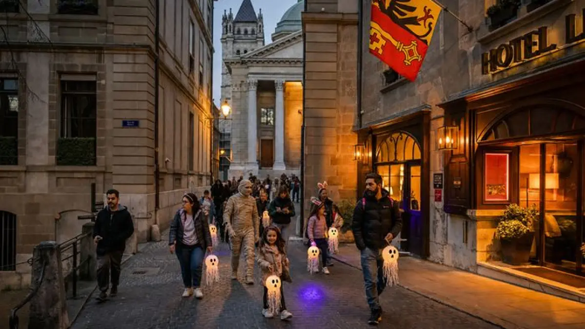HALLOMANIA - La grande chasse aux lampions de Hallie en Vieille Ville de Genève