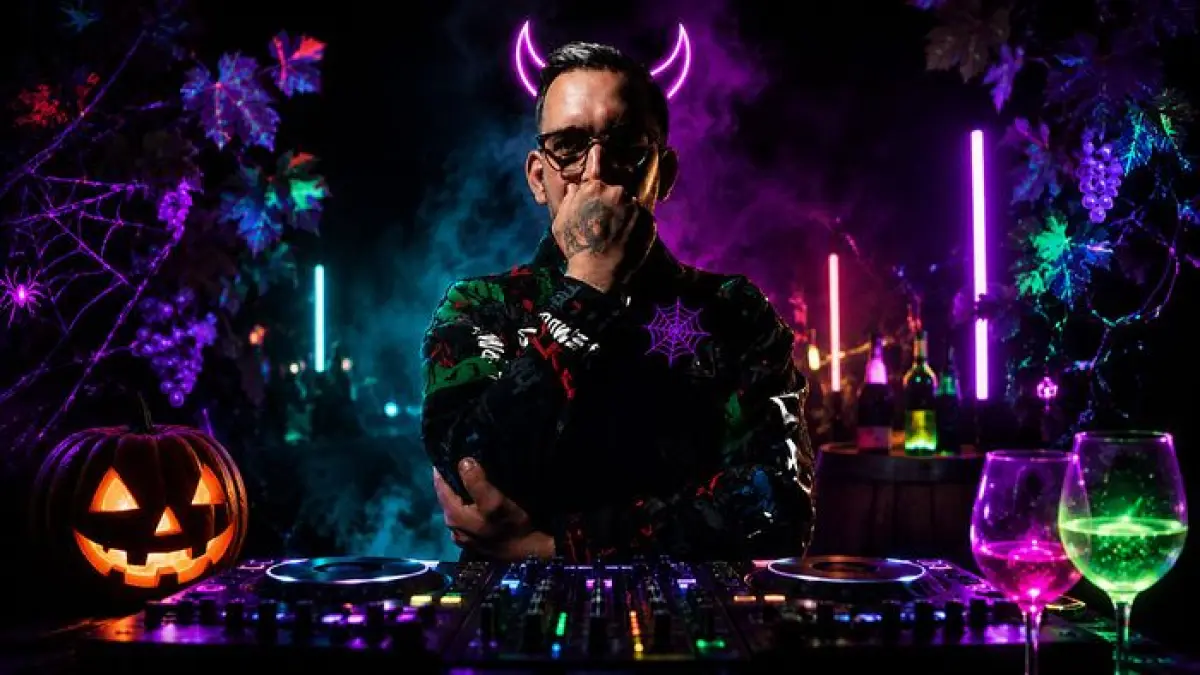 HALLOMANIA - Soirée DJ Fluo Party au Domaine des Bossons à Satigny