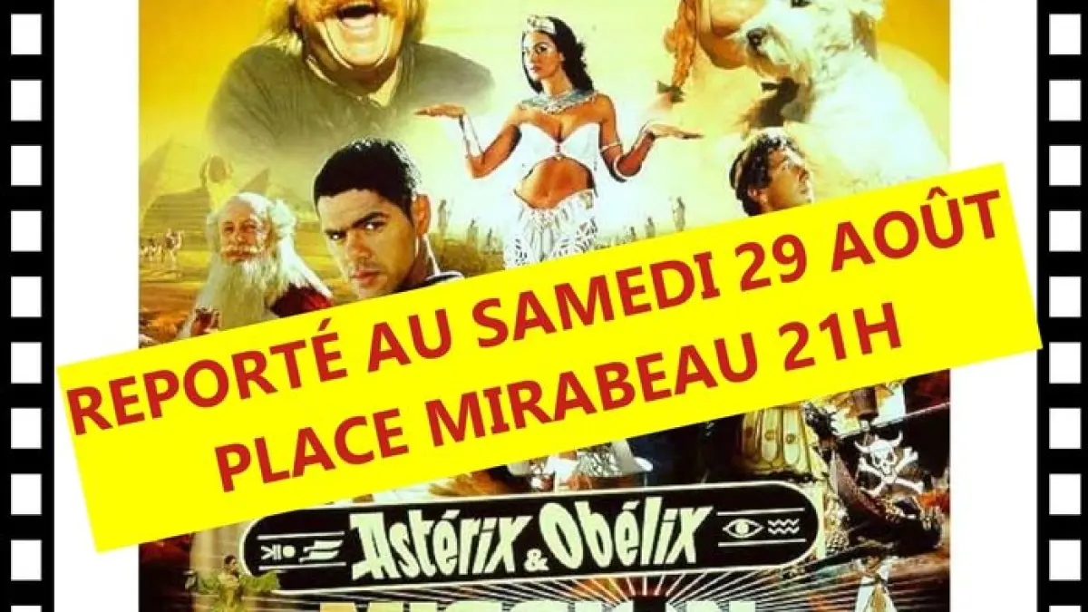 REPORT - FADAS DU MONDE. Un été au ciné, cinéma en plein air - Astérix et Obélix : Mission Cléopâtre