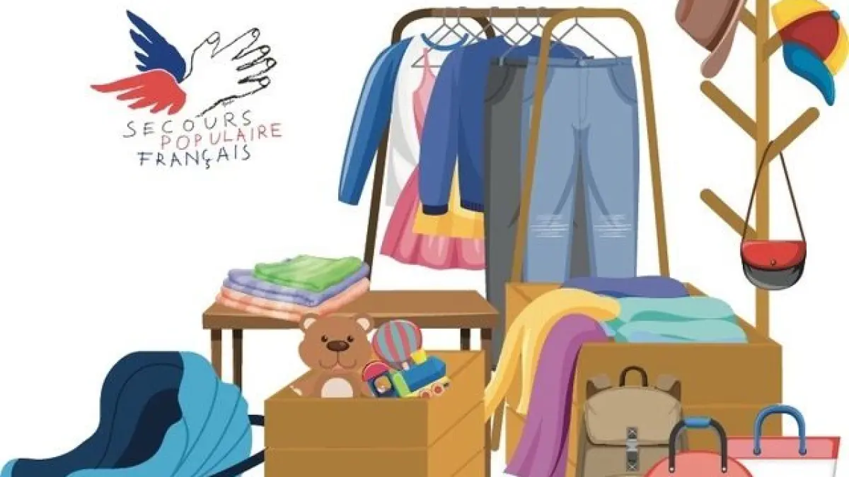 Braderie solidaire du Secours populaire