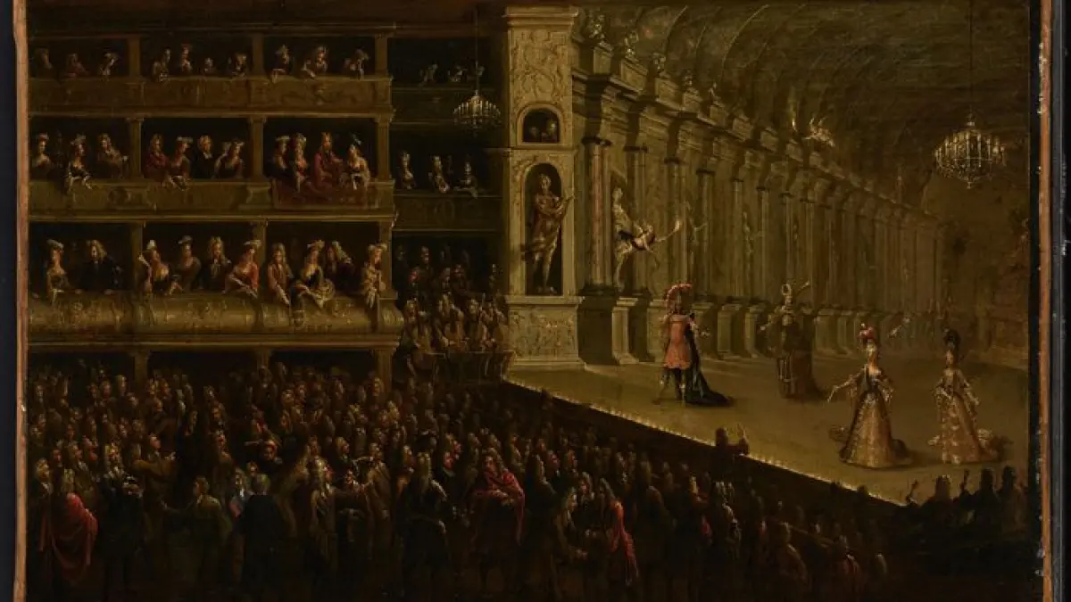 L’Académie royale de musique révélée : regards croisés sur un tableau anonyme