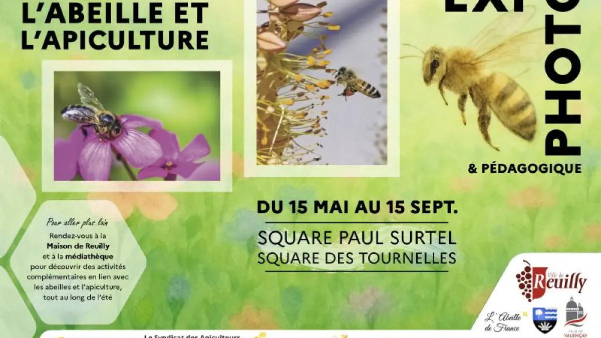 Exposition photo sur les abeilles et l'apiculture