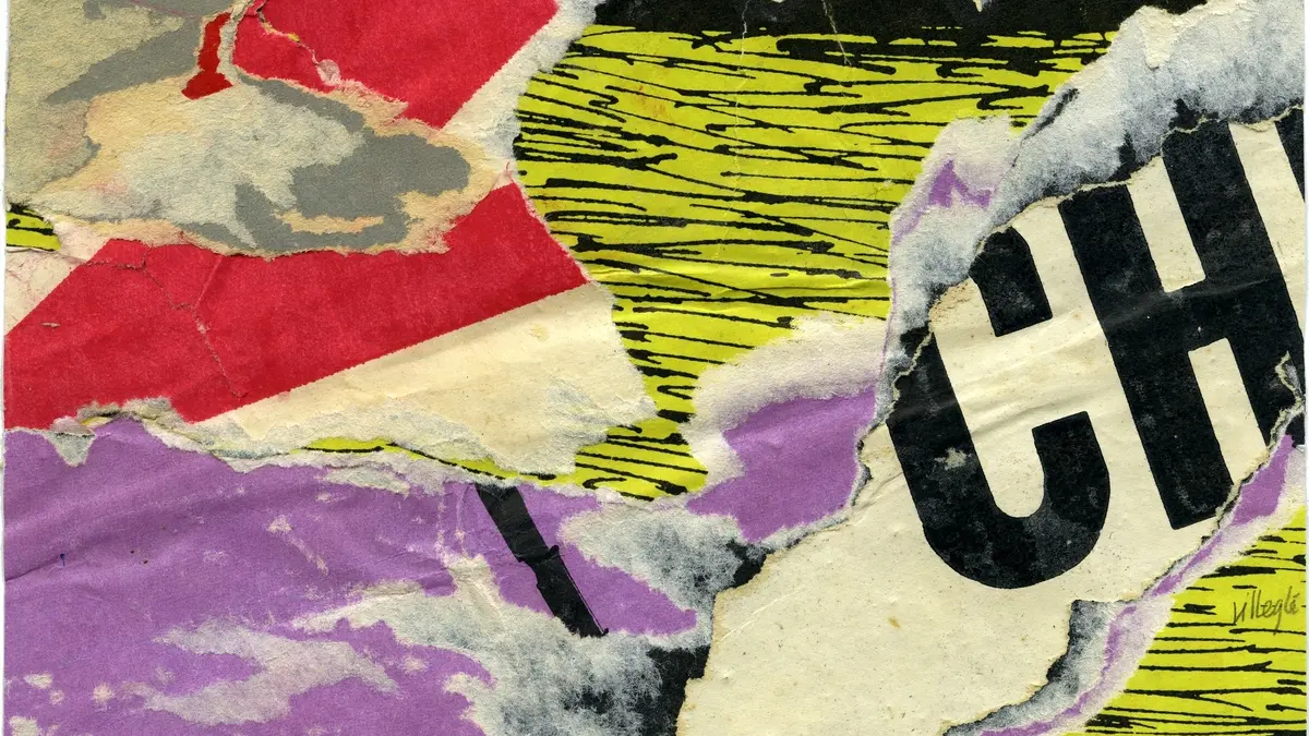 Exposition Paris à l’arraché. Jacques Villeglé et l’art urbain au Musée Carnavalet - Histoire de Paris