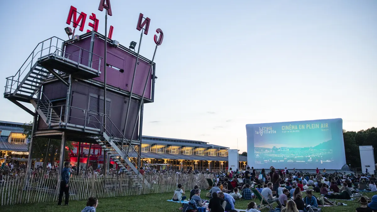 Le cinéma en plein air à La Villette