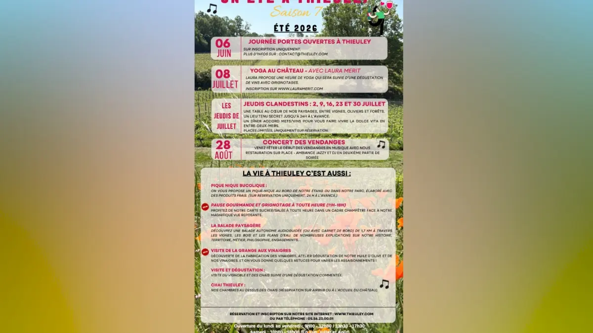 Un été à Thieuley : Saison 7